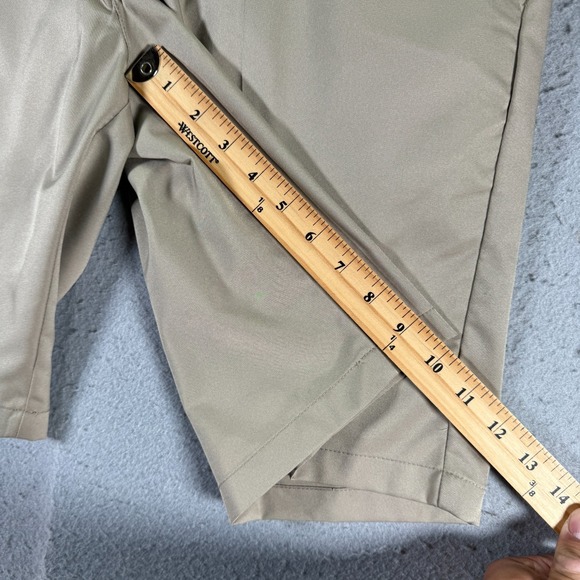 Adidas Climalite Chino Shorts Mens 32 Khaki Golf Active Lightweight Sportswear - Picture 13 of 14